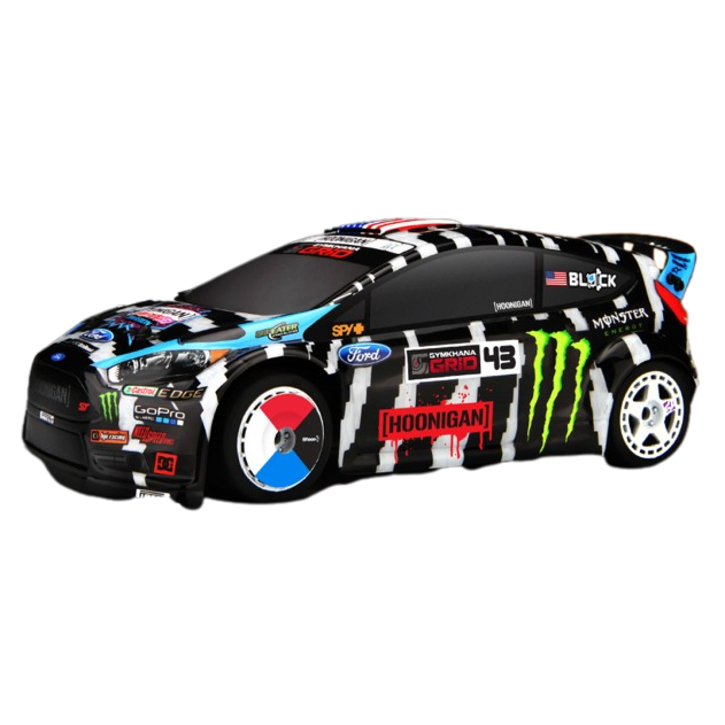 AUTOMODELO ELÉTRICO 1/18 MICRO RS4 FORD FIESTA RX43 KEN